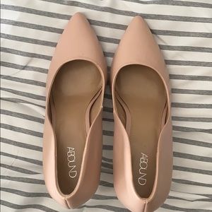 Abound blush pink stiletto heels NEVER WORN